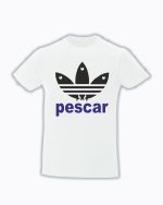 Tricou alb Tricou personalizat pescar cadouri pentru pescari tricouri pentru pescari