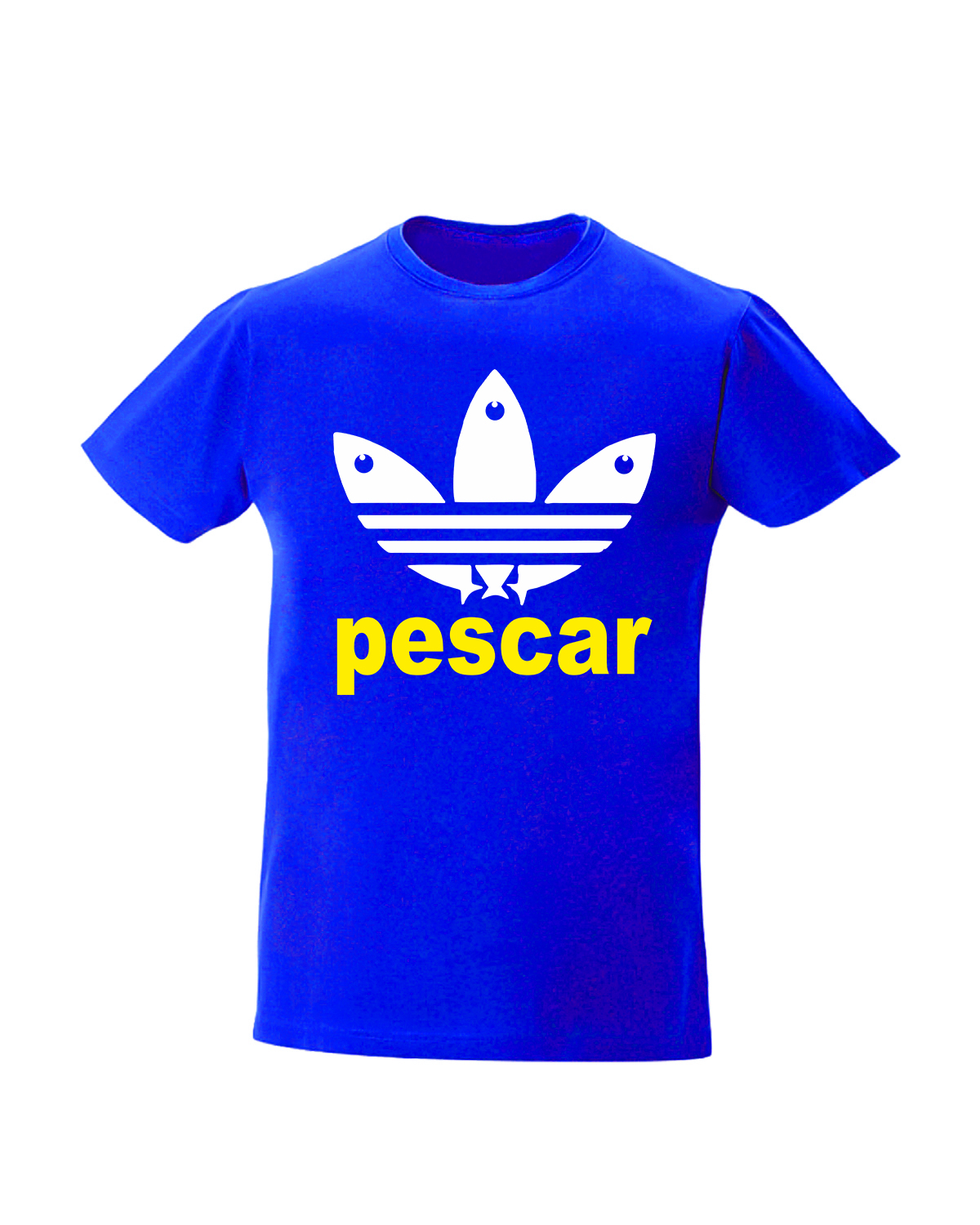 Tricou albastru Tricou personalizat pescar cadouri pentru pescari tricouri pentru pescari
