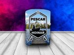brc015 bricheta personalizata pescar hoinar Bricheta personalizata pescar hoinar cadouri pentru pescari