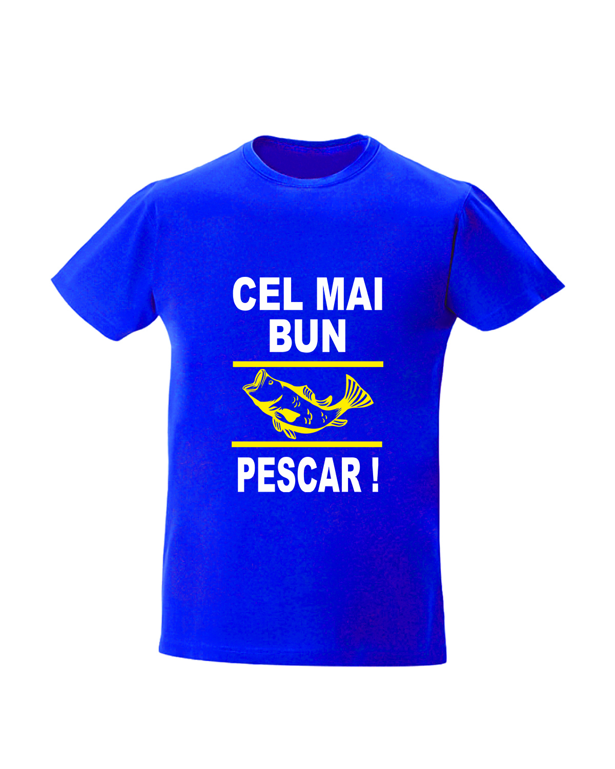 trc083 Cel mai bun pescar albastru Tricou personalizat cel mai bun pescar cadouri pentru pescari tricouri pentru pescari