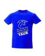 trc087 Daca dai prea multa importanta unui bou va incepe sa se creada taur albastru Tricou personalizat daca dai prea multa importanta unui bou cadouri cu mesaje haioase tricouri cu mesaje haioase