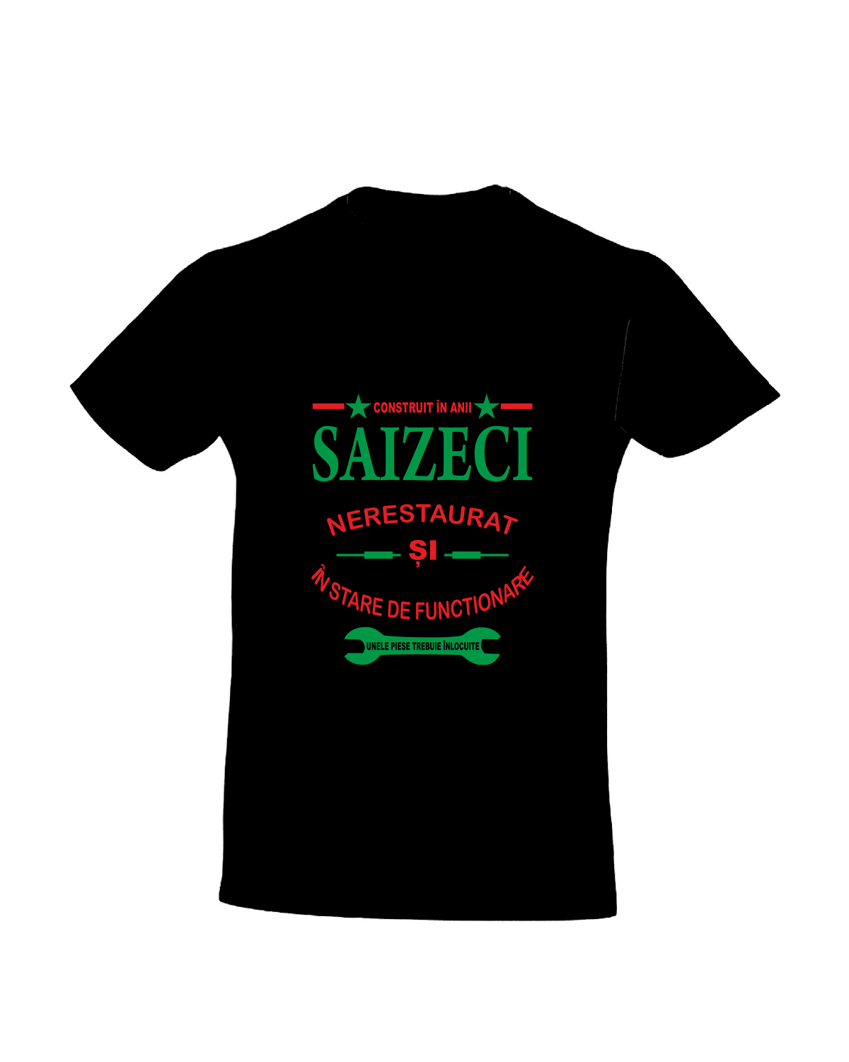 trc089 Construit in anii saizeci negru Tricou personalizat Construit in anii cadouri aniversare tricouri aniversare