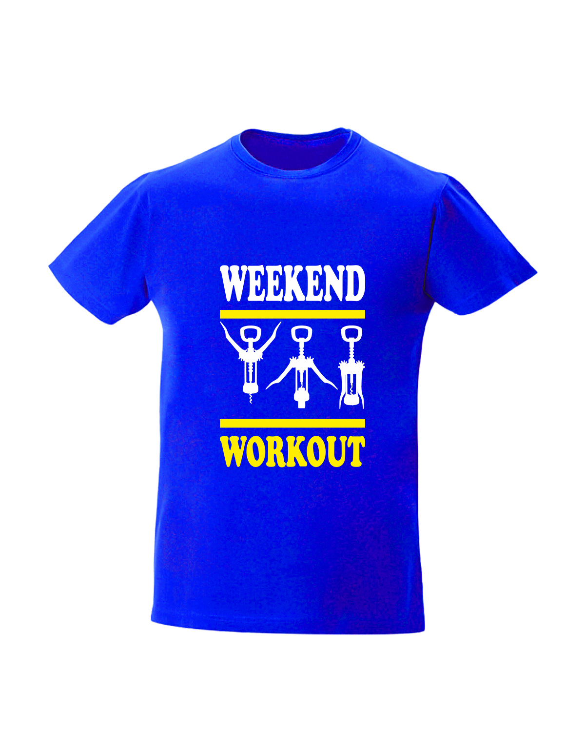 Tricou personalizat weekend workout tricouri cu mesaje haioase