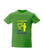 trc101 Ai incredere in mine sunt invatator verde Tricou personalizat ai incredere in mine sunt invatator educator invatatoare educatoare profesor profesoara cadouri pentru cadre didactice