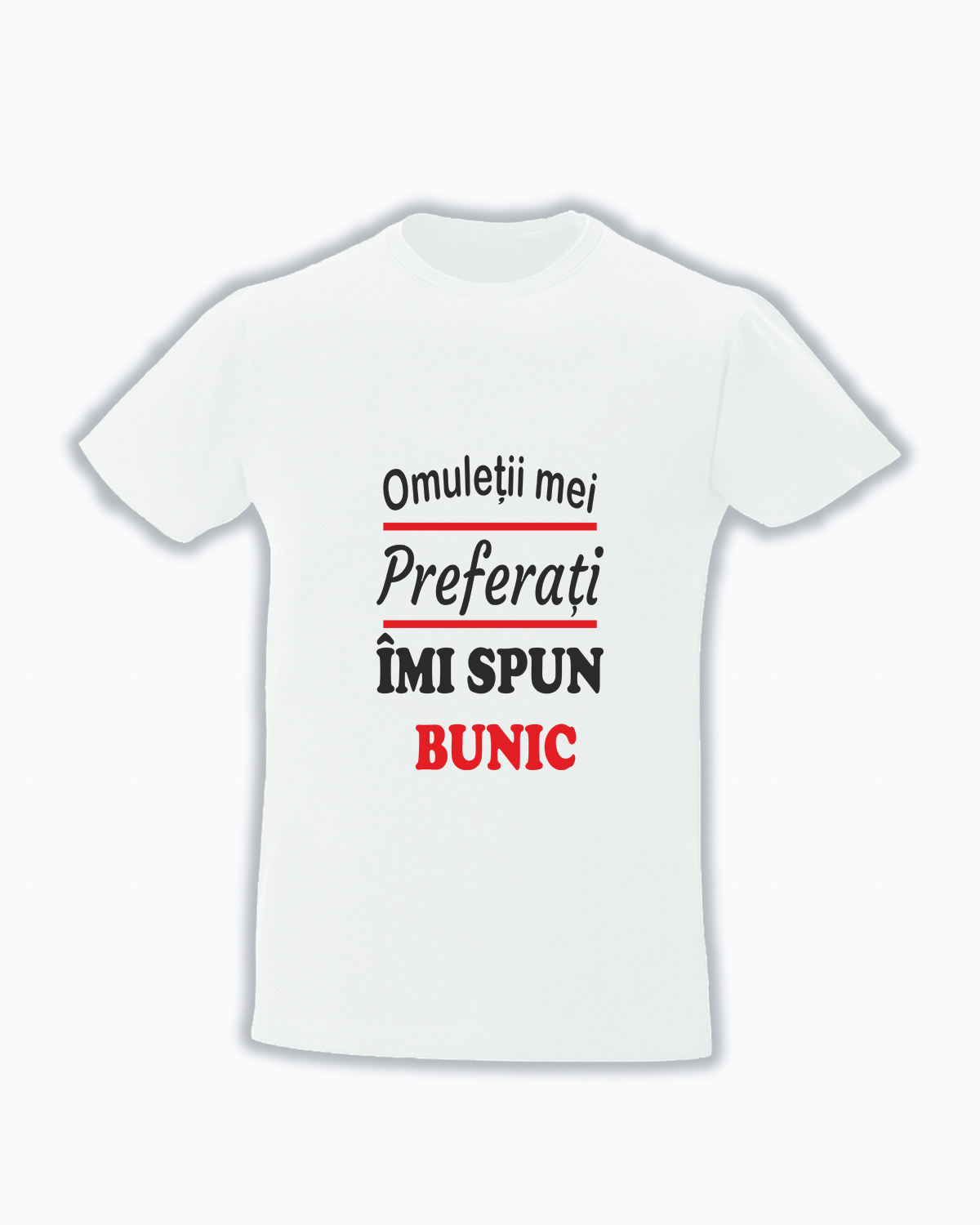 tricou personalizat Omuletii mei preferati imi spun bunic cadouri pentru bunici tricouri pentru bunici
