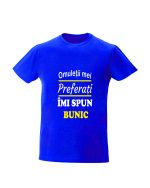 trc102 Omuletii mei preferati imi spun bunic albastru tricou personalizat Omuletii mei preferati imi spun bunic cadouri pentru bunici tricouri pentru bunici
