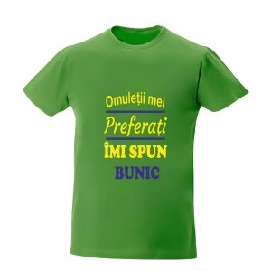 tricou personalizat Omuletii mei preferati imi spun bunic cadouri pentru bunici tricouri pentru bunici