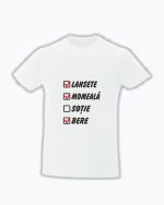 trc104 lansete momeala sotie bere alb Tricou personalizat Lanseta momeala sotie bere cadouri pentru pescari