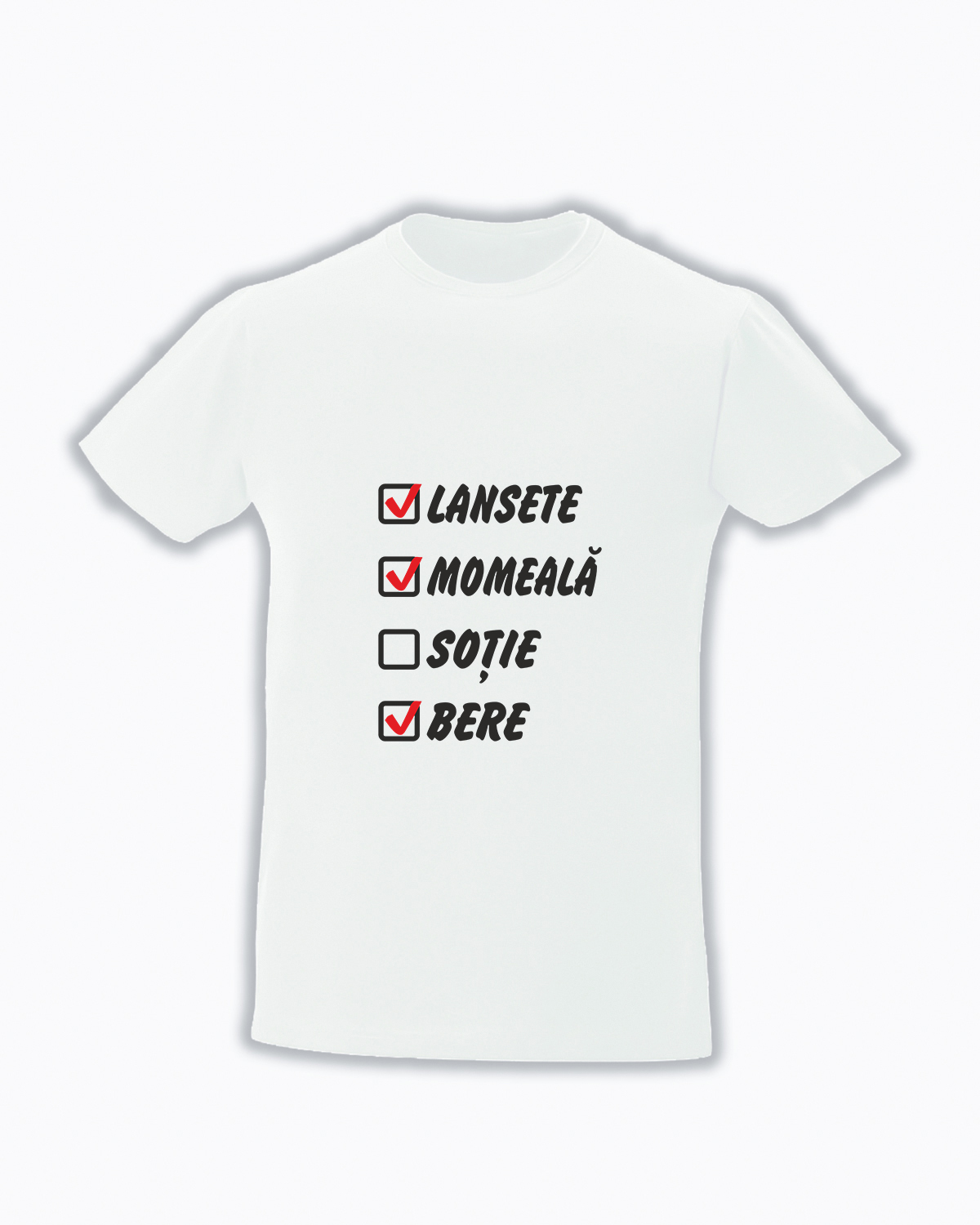 trc104 lansete momeala sotie bere alb Tricou personalizat Lanseta momeala sotie bere cadouri pentru pescari