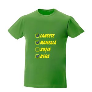Tricou personalizat Lanseta momeala sotie bere cadouri pentru pescari