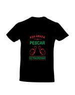 trc106 Asa arata un pescar extraordinar negru Tricou personalizat Asa arata un pescar extraordinar cadouri pentru pescari tricouri pentru pescari