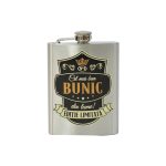 Pls003 Plosca personalizata cel mai bun bunic din lume editie limitata Plosca personalizata Cel mai bun bunic Ploscutele de buzunar personalizate sunt un cadou unic pentru pasionatii de esente tari si nu numai. Stim cat de greu este sa gasesti un cadou ideal barbatesc, de aceea am lansat sticlele de buzunar personalizate, acestea pot fi folosite oricand, atat iarna cat si in orice alt anotimp. Aceasta este un cadou ideal pentru pasionații de băuturi tari, pentru petreceri aniversare, petreceri de majorat si pentru oricare alta ocazie.