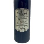 Vin009 sticla de vin cu ocazia nuntii de argint 2 Vin personalizat pentru ocazii speciale sticla vin personalizata cu mesaj sau poza cadouri personalizate unicate vinuri personalizate