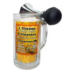 hlb009 Halba cu claxon vreau o bere halba personalizata cu poza sau mesaj cadouri pentru barbati halbe haioase