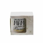 CN060 Cana cu maner auriu - Cele mai bune mame Cana personalizata cu maner auriu cele mai bune mame primesc titlul de bunica