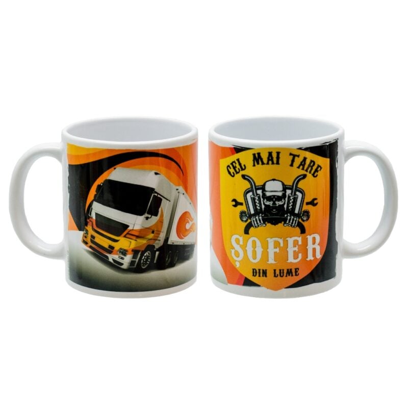 CN067 Cana personalizata - Pentru cel mai tare sofer cana personalizata pentru cel mai bun sofer cadouri soferi