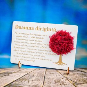 Tablouri lemn cu licheni doamna diriginta cadouri cadre didactice cadouri diriginta