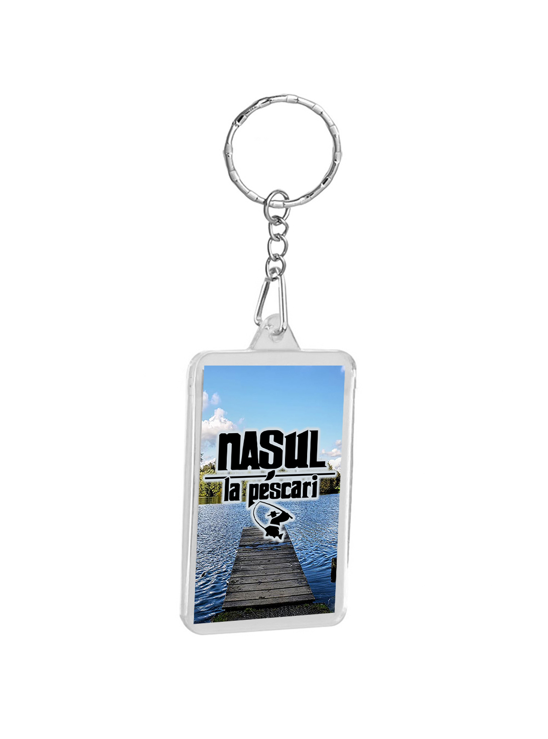 brl019 Breloc plastic nasul la pescari Breloc personalizat nasul la pescari , cadouri pentru pescari si pescuit