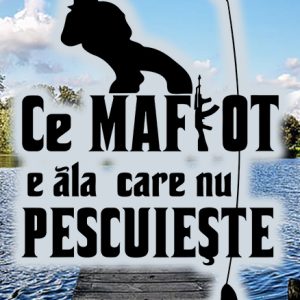 Breloc personalizat ce mafiot e ala care nu pescuieste , cadouri pentru pescari si pescuit