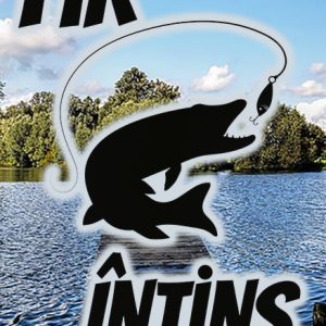 Breloc personalizat fir intins , cadouri pentru pescari si pescuit