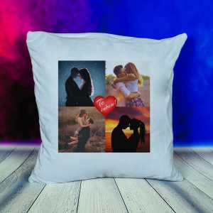 Perna personalizata colaj 4 poze perna personalizata cu poza cadouri personalizate cadouri pentru iubita sotie prietena mama